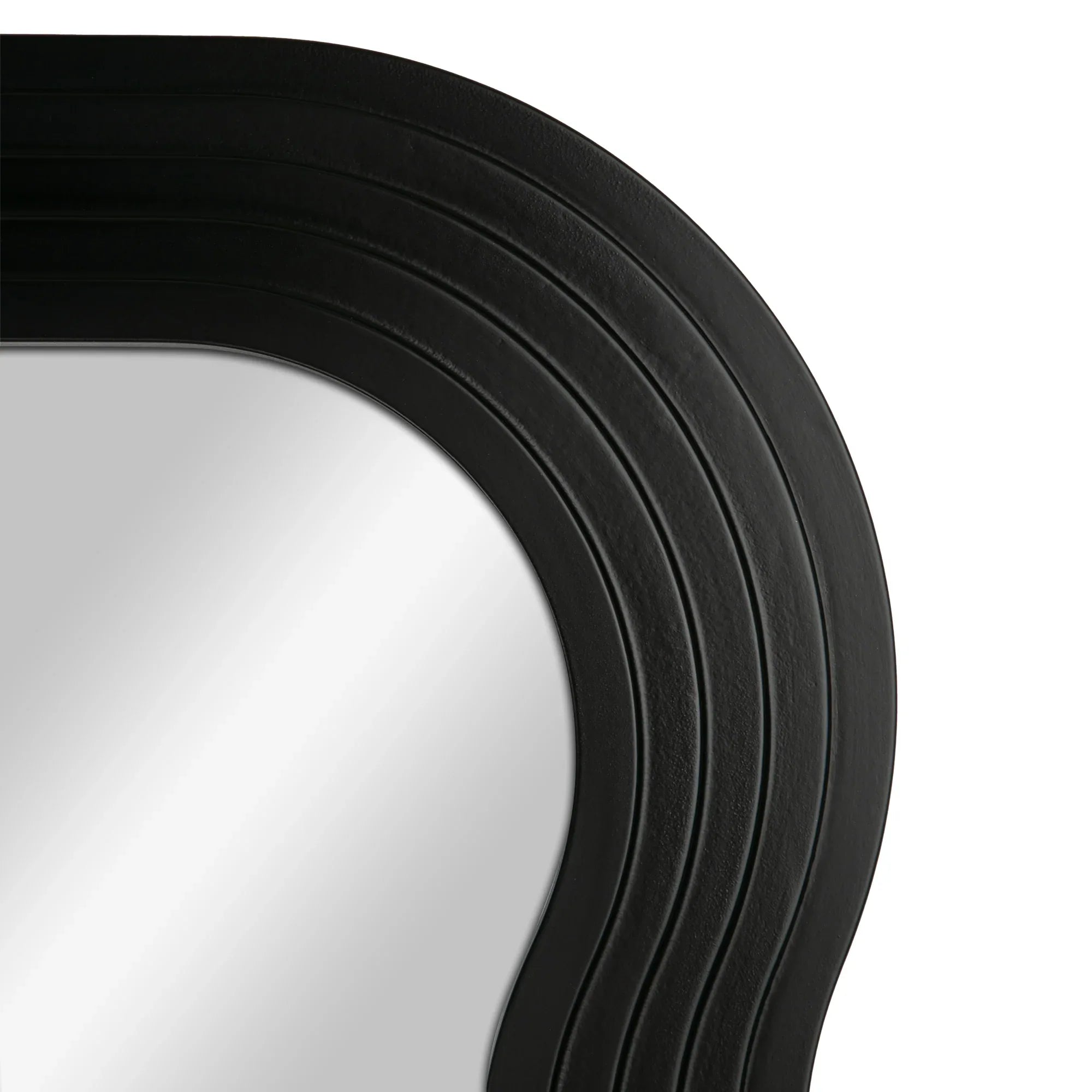 Mainstays 20x58 Black Framed Large Floor Mirror for Bathroom or Living Room