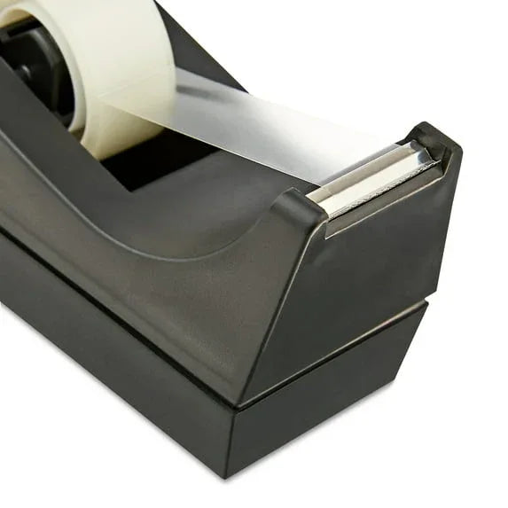 Pen+Gear Desktop Manual Tape Dispenser for 1 in Core, Black