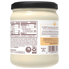 HERDEZ Queso Blanco Dip Medium, Tortilla Chip Dip, Shelf-Stable, 15 oz Glass Jar