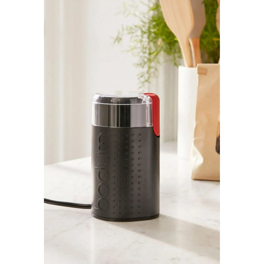 Bodum Bistro Stainless Steel Blade Electric Coffee Grinder, 7 inches, Black, New - USA MEGA SHOP