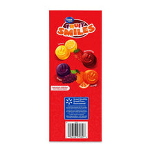 Great Value Fruit Smiles snack pouches, back panel with product information