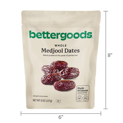 bettergoods Whole Medjool Dates Dried Fruit, 8 oz