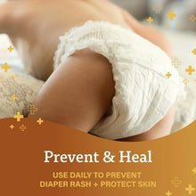 Diaper rash ointment skin protectant ad reading Prevent & Heal for daily use