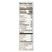 Basmati rice Nutrition Facts label with calories and serving size