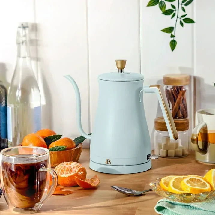 Beautiful 1-Liter Electric Gooseneck Kettle 1200 W, by Drew Barrymore