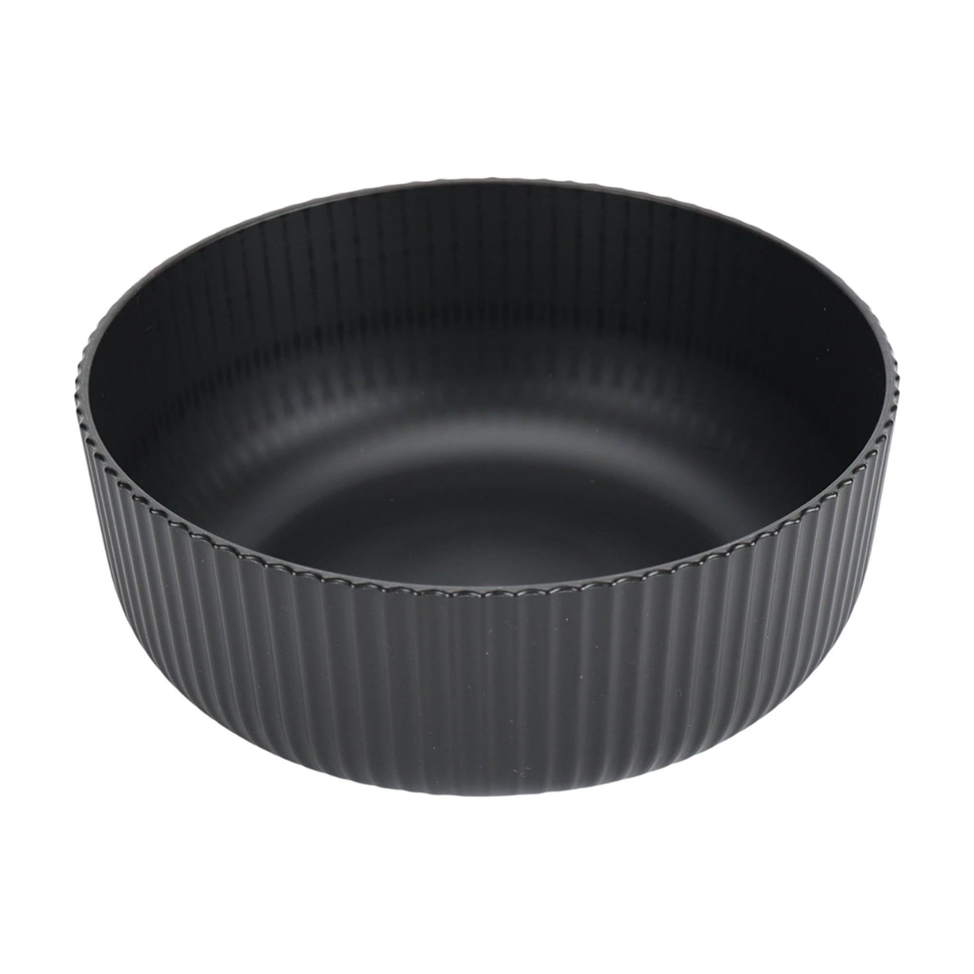 (3 pack) Mainstays - Black Eco-Friendly Recycled Plastic Cereal Bowl, 38-Ounce