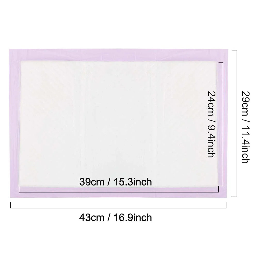 Petfamily Cat Litter Box Pads-Generic Refill for Tidy Cats Breeze Litter System, Lavender Scent, 16.9" x 11.4"-40 Count - USA MEGA SHOP