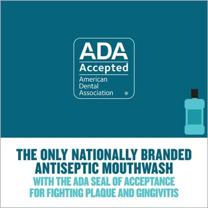 Listerine Cool Mint Antiseptic Mouthwash (1.5L, 2 Pk.)