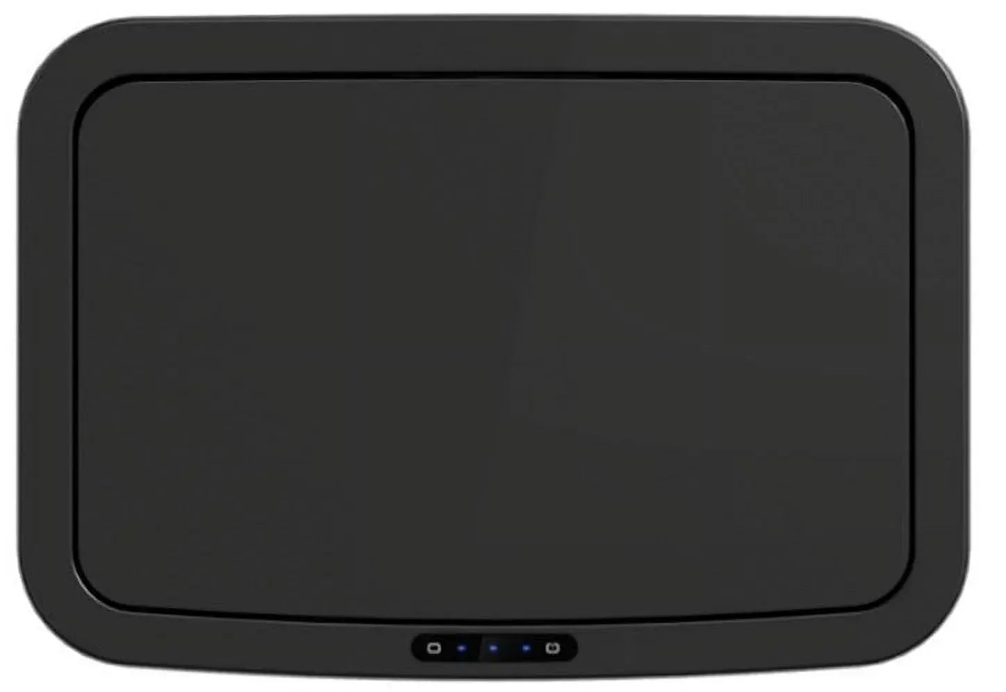 Mainstays Kitchen Automatic Trash Can, 13.2 Gallon Plastic Motion Sensor Garbage Bin, Black