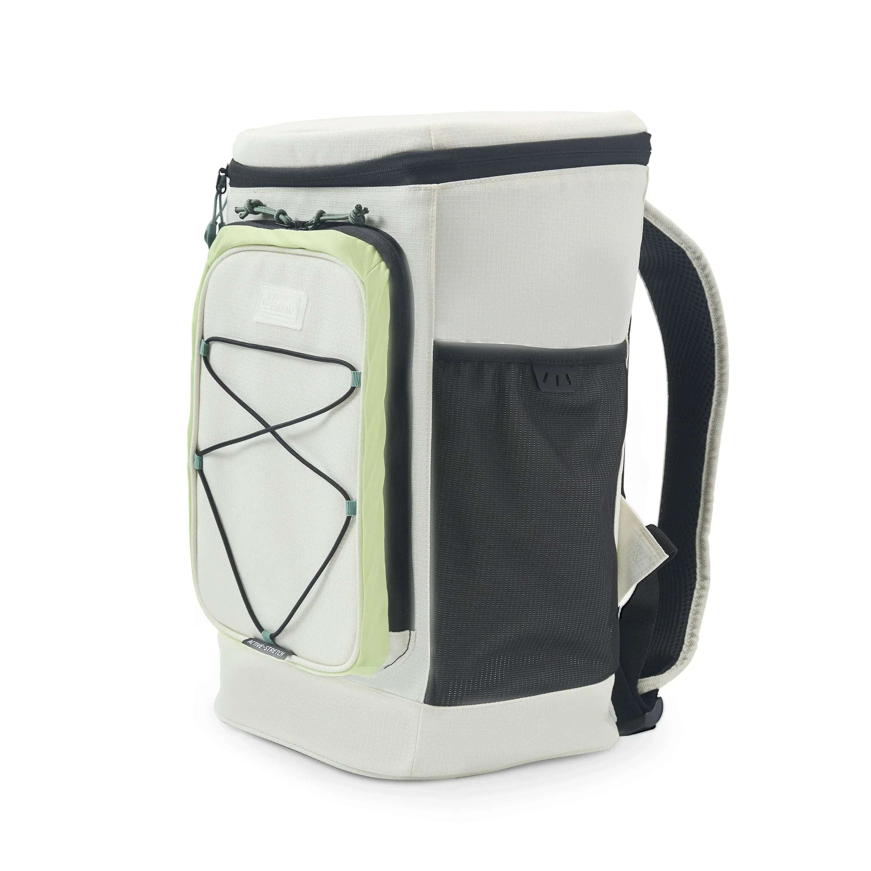 Coleman XPAND 22Qt Capacity 30-Can Soft Cooler Backpack, Beige