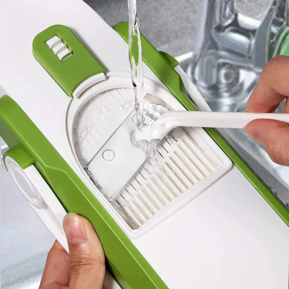 Mandoline Slicer for Vegetables Fruits, Adjustable Thickness Stainless Steel Food Cutter & Chopper, Safe and Quick Meal Preparation - USA MEGA SHOP