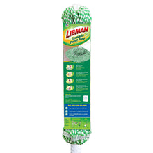 Twist mop refill package with green-and-white yarn head shown inside