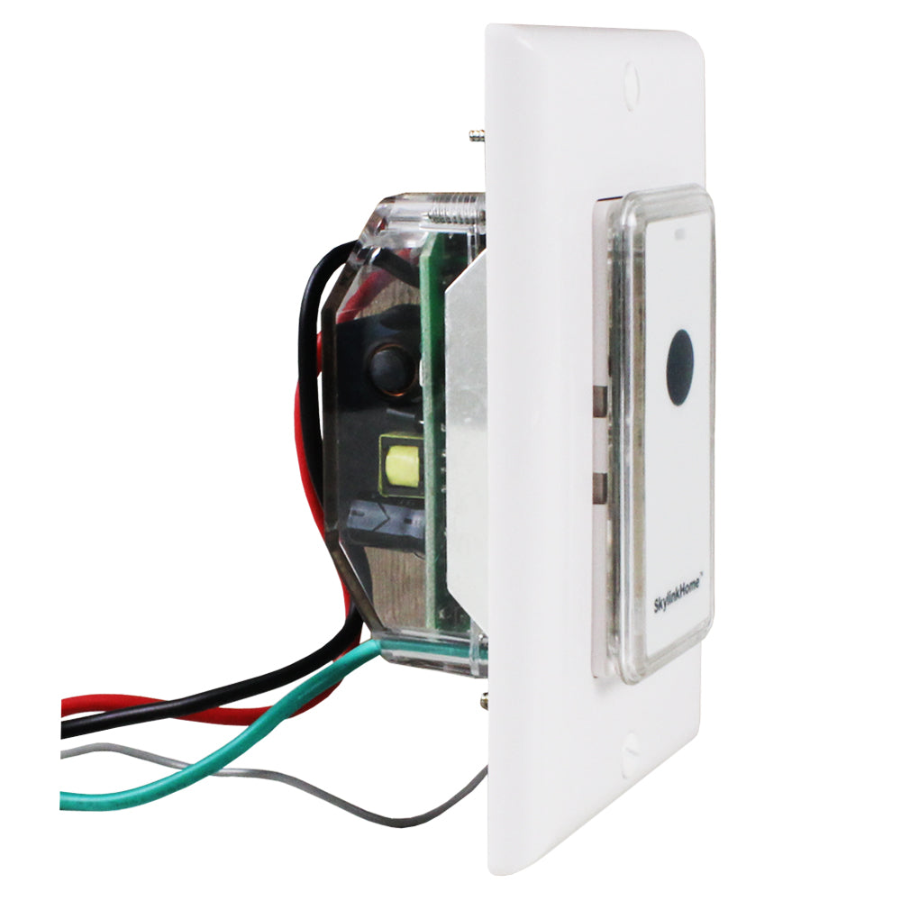 SkylinkHome Wall Switch with Snap-On Remote (WE-318)
