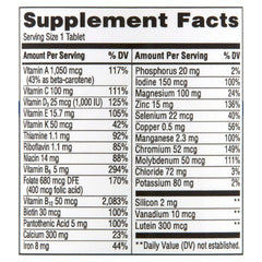 Equate Complete Multivitamin/Multimineral Supplement Tablets, Women 50+, 100 Count, Compare to Centrum® Silver® Women 50+