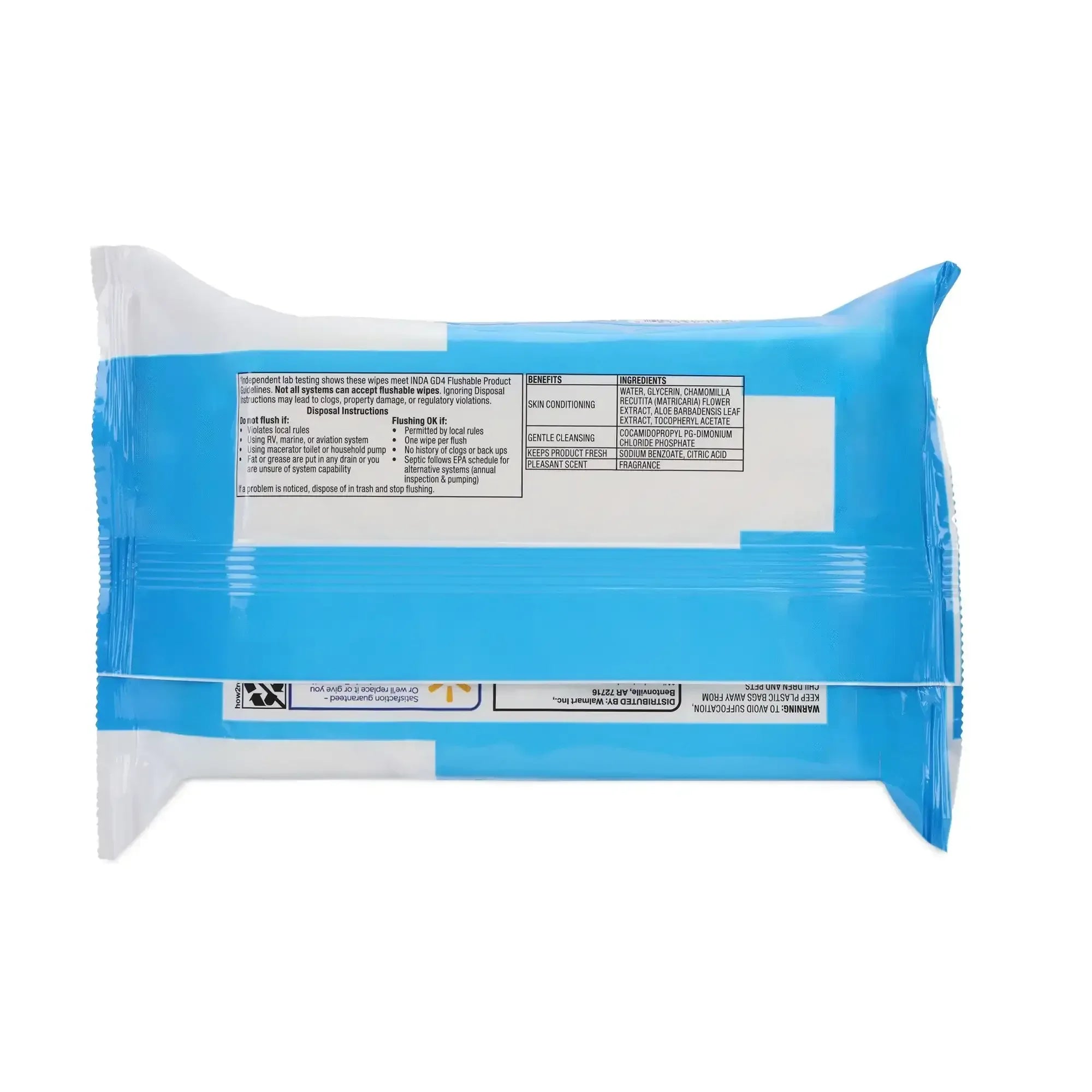 Equate Flushable Wet Wipes, Fresh Scent, 240 Wipes (5 Pack), Compare to Cottonelle - USA MEGA SHOP