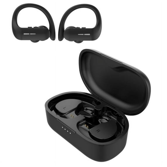 Wireless Sport Earphones with Black Charging Case