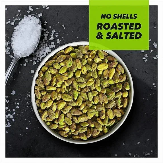 Wonderful Pistachios Roasted & Salted No Shells 0.75 oz. 9 Bags/Box 4 Boxes/Carton (PAR91100)