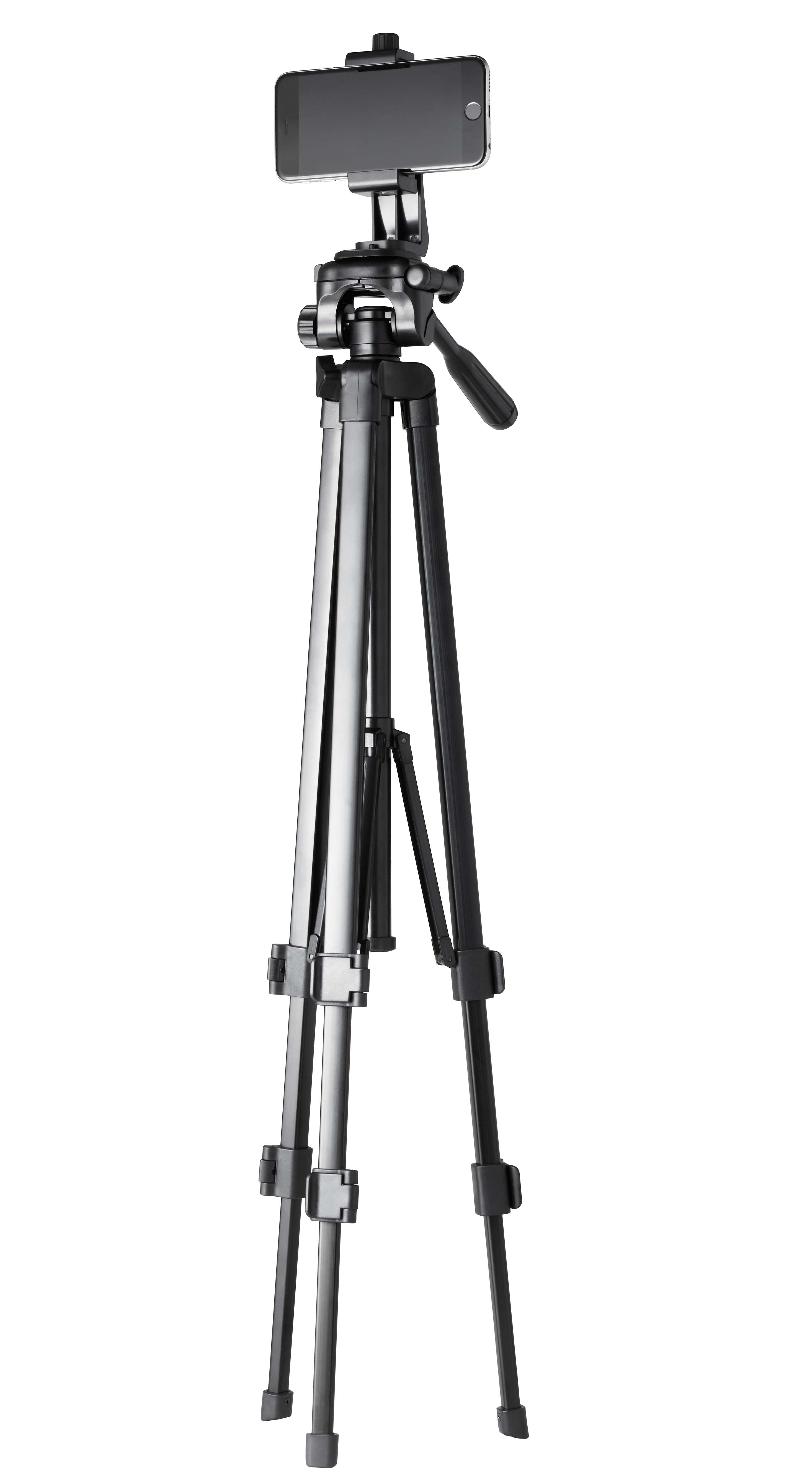 onn 52" Aluminum Compact Camera Tripod Adjustable Height, Light Weight, Mounts for SLR|Camera|Smartphone|GoPro