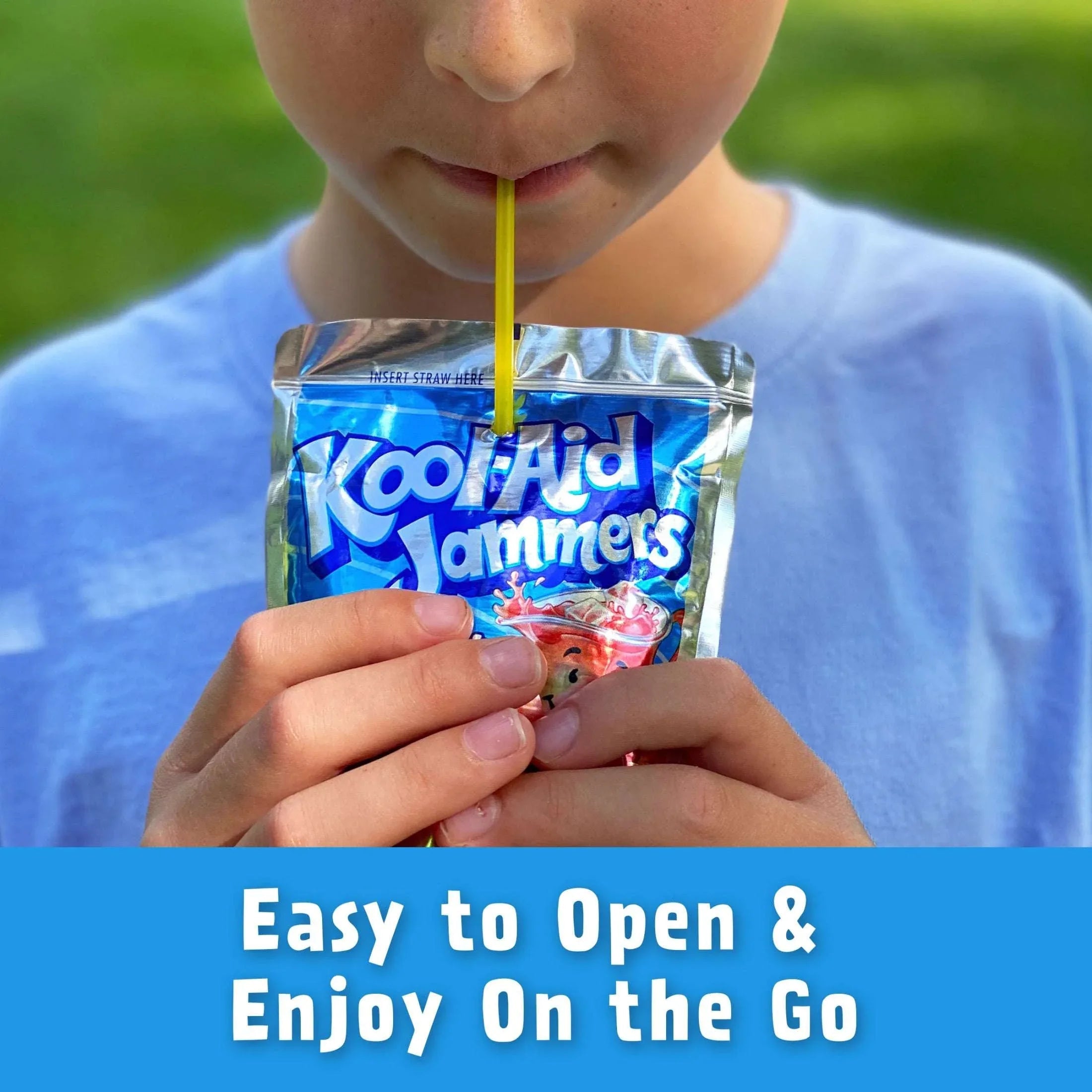Kool-Aid Jammers Tropical Punch Flavored Drink Value Pack, 30 ct Box, 6 fl oz Pouches