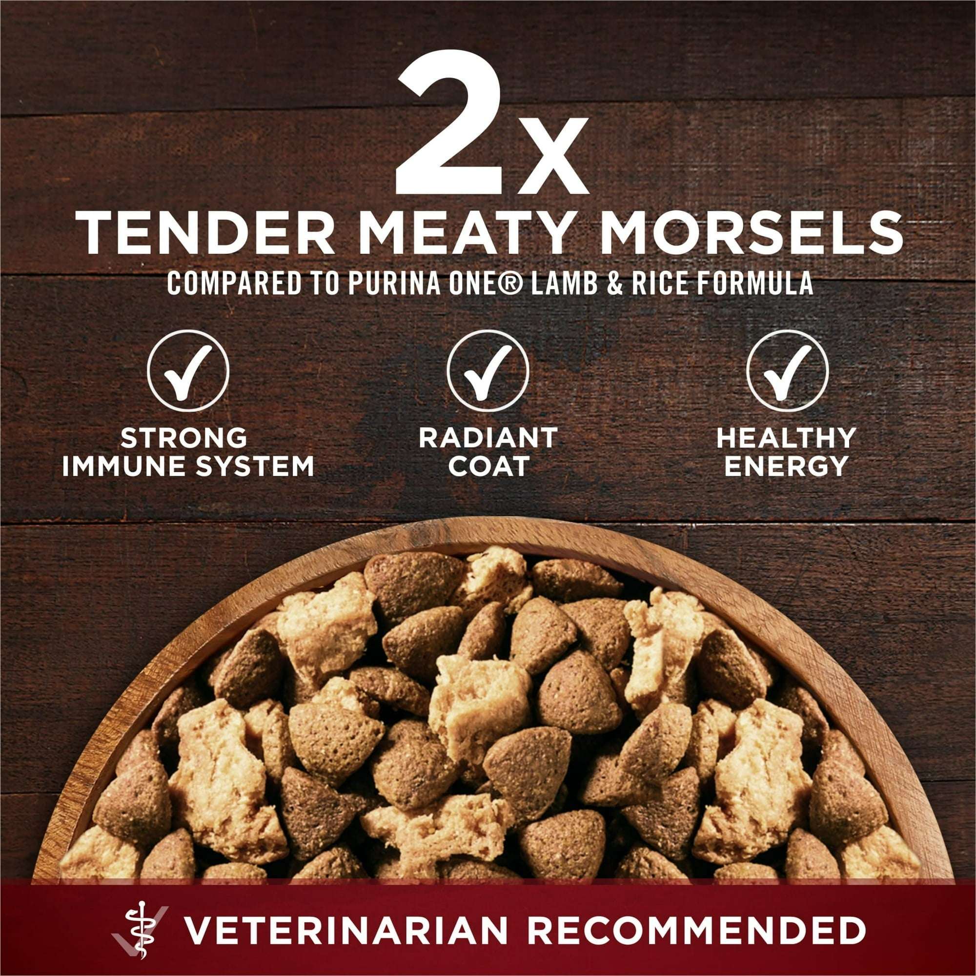 Purina ONE True Instinct Dry Dog Food for Adults, High Protein with Real Beef & Salmon