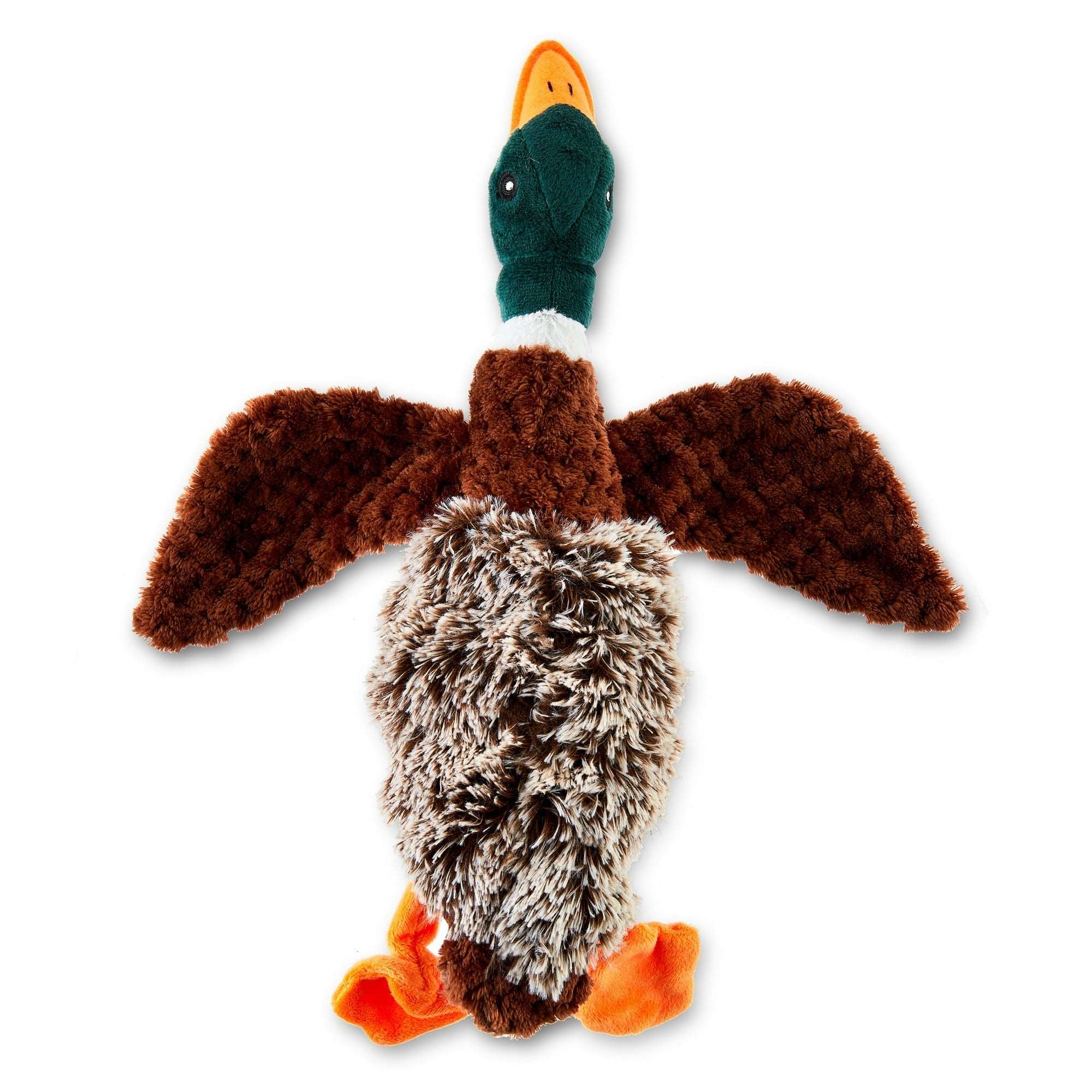 (3 pack) Vibrant Life Plush Duck Dog Toy with Honker