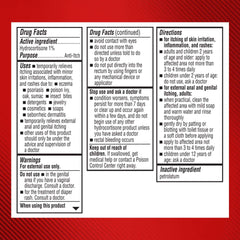 Cortizone-10 Maximum Strength Water Resistant Itch Relief Ointment, 1% Hydrocortisone, Fast-Acting, Anti-Itch Cream for Bug Bites, Rash, Eczema, Psoriasis, Poison Ivy, Oak, Sumac & More, 2 oz