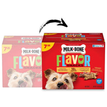Milk-Bone Flavor Snacks small dog biscuits box set, red and pink