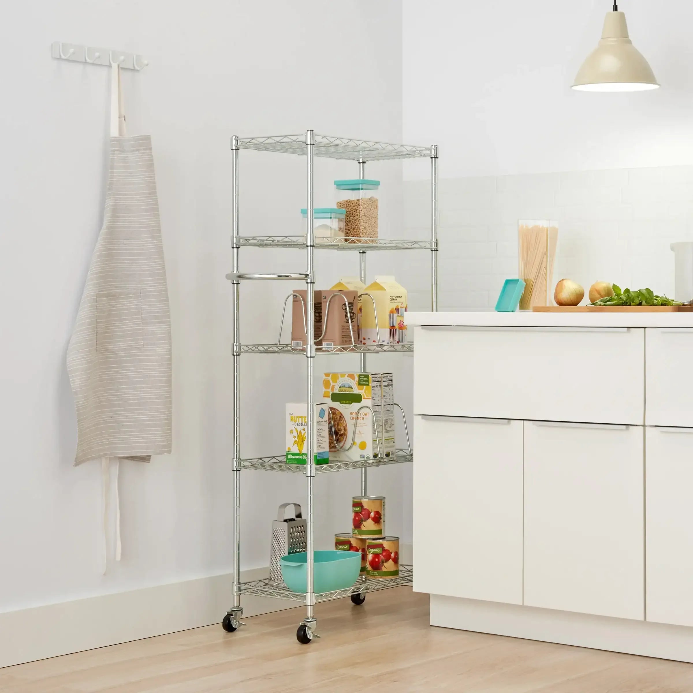 TRINITY Basics EcoStorage 5-tier Rack - USA MEGA SHOP