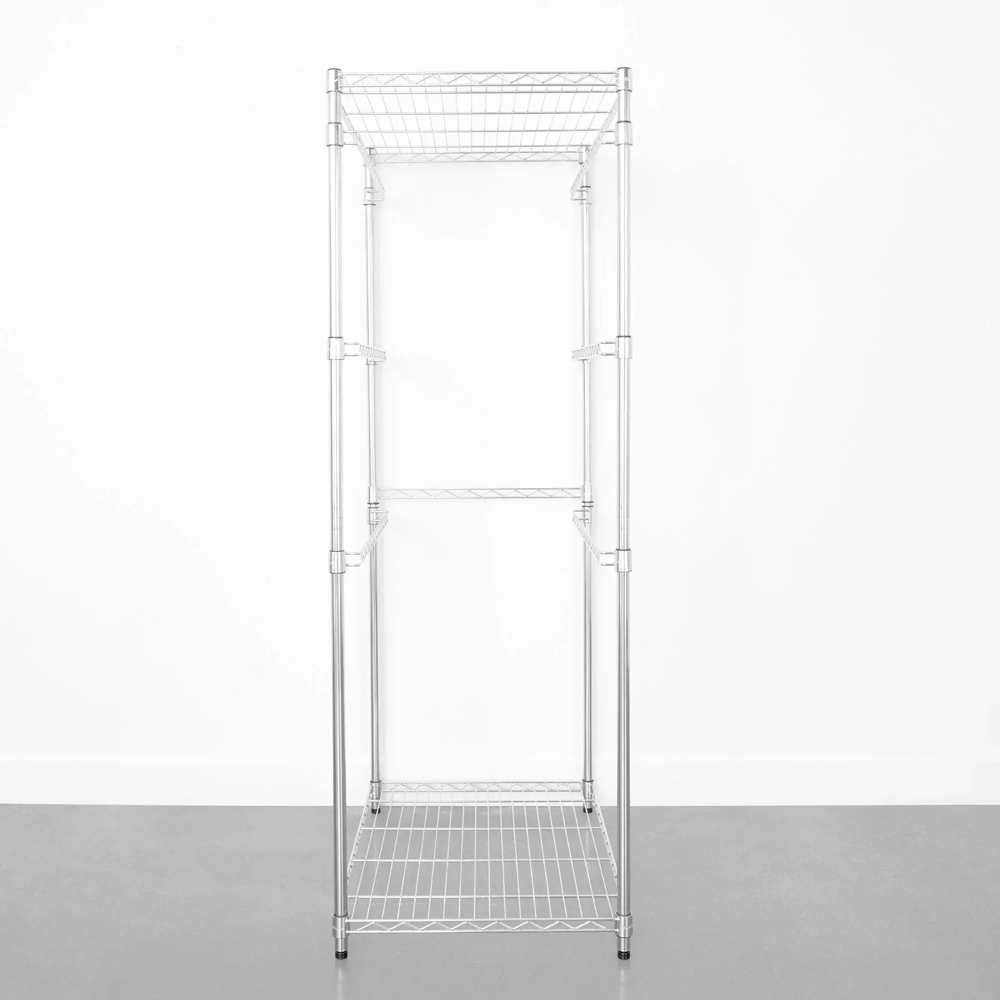 SafeRacks Storage Bin Rack, 5 Tote Capacity - USA MEGA SHOP
