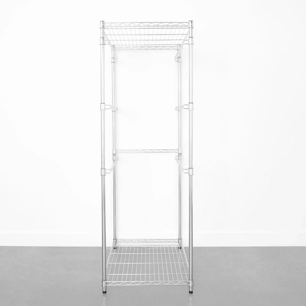 SafeRacks Storage Bin Rack, 5 Tote Capacity - USA MEGA SHOP