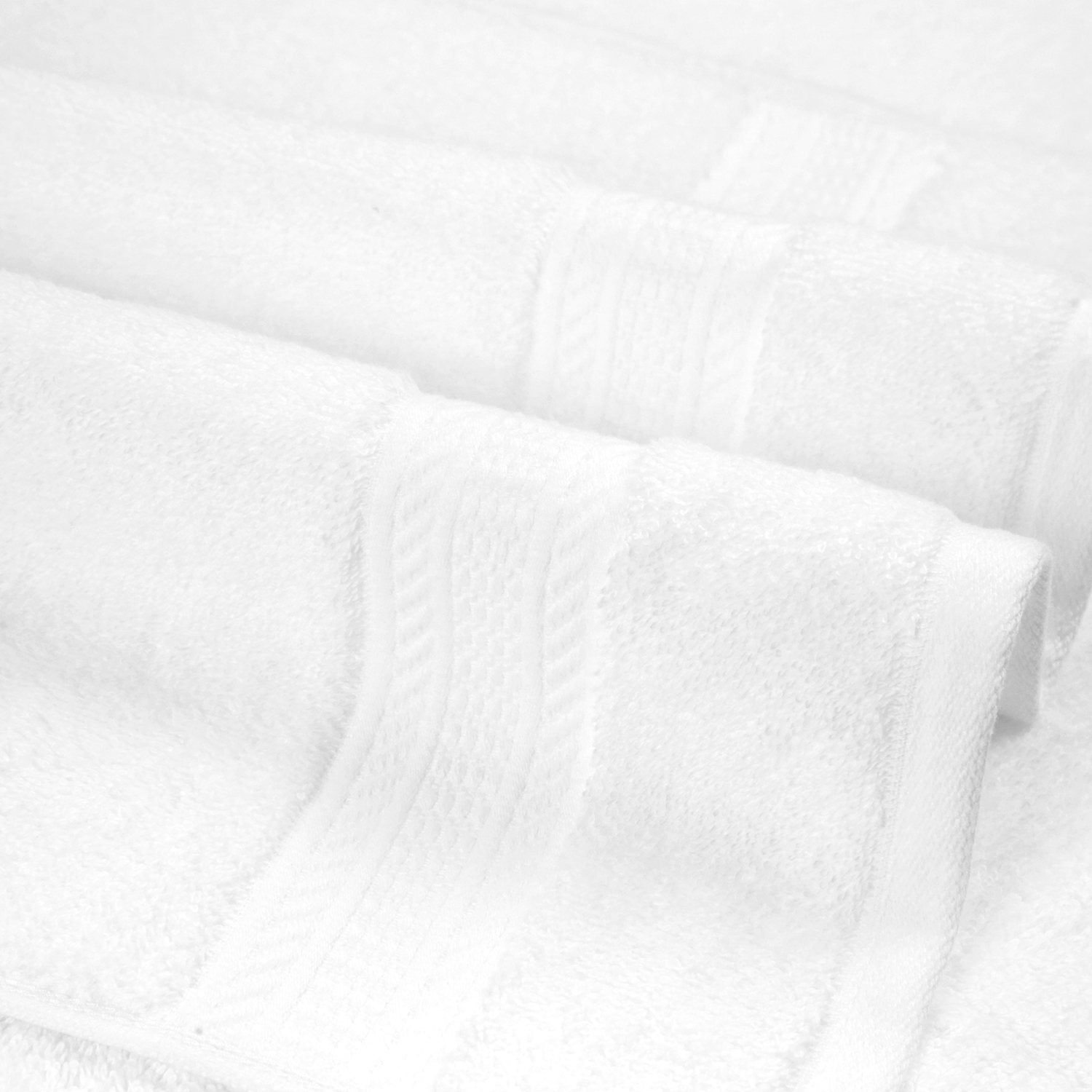 100% Cotton Towel Sets, 12 Pack Hand