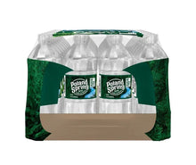 Poland Spring 20 fl oz water bottle multipack tray, green-and-clear wrap