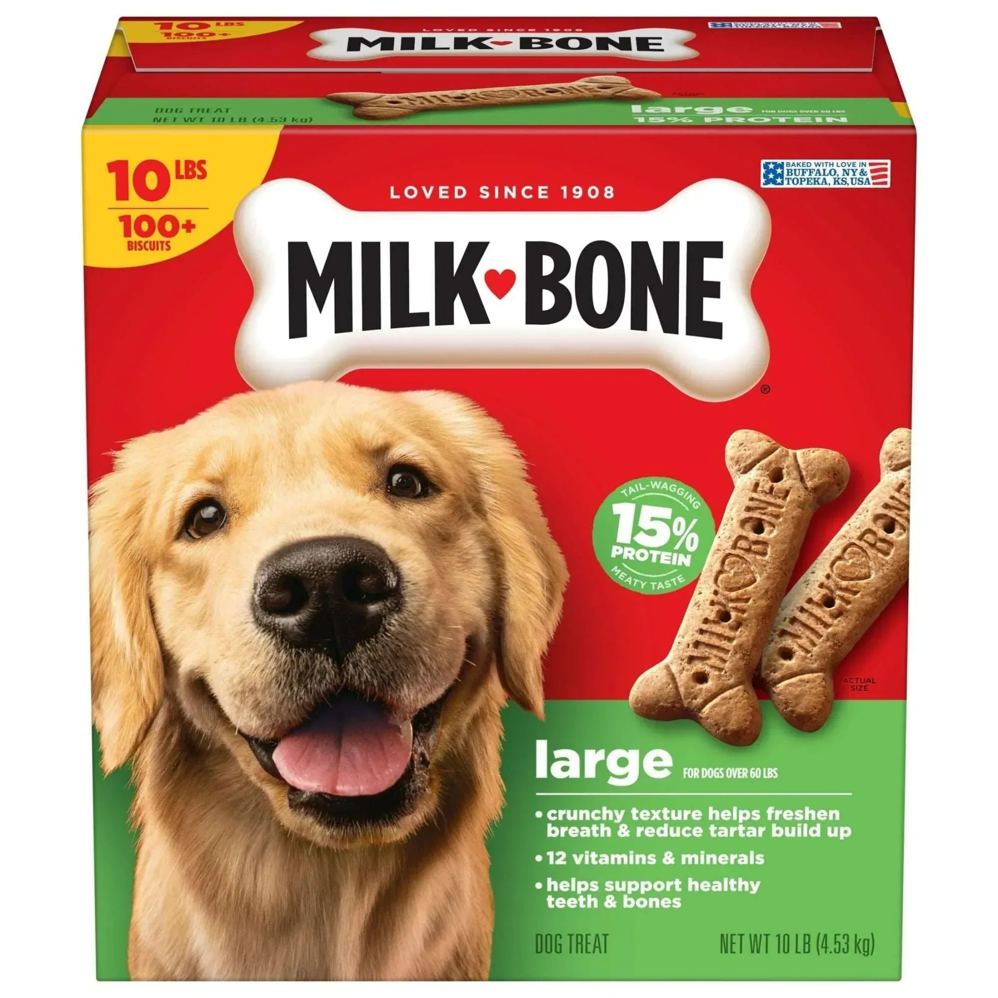 Milk Bone Original Biscuits, Large Dog Treats