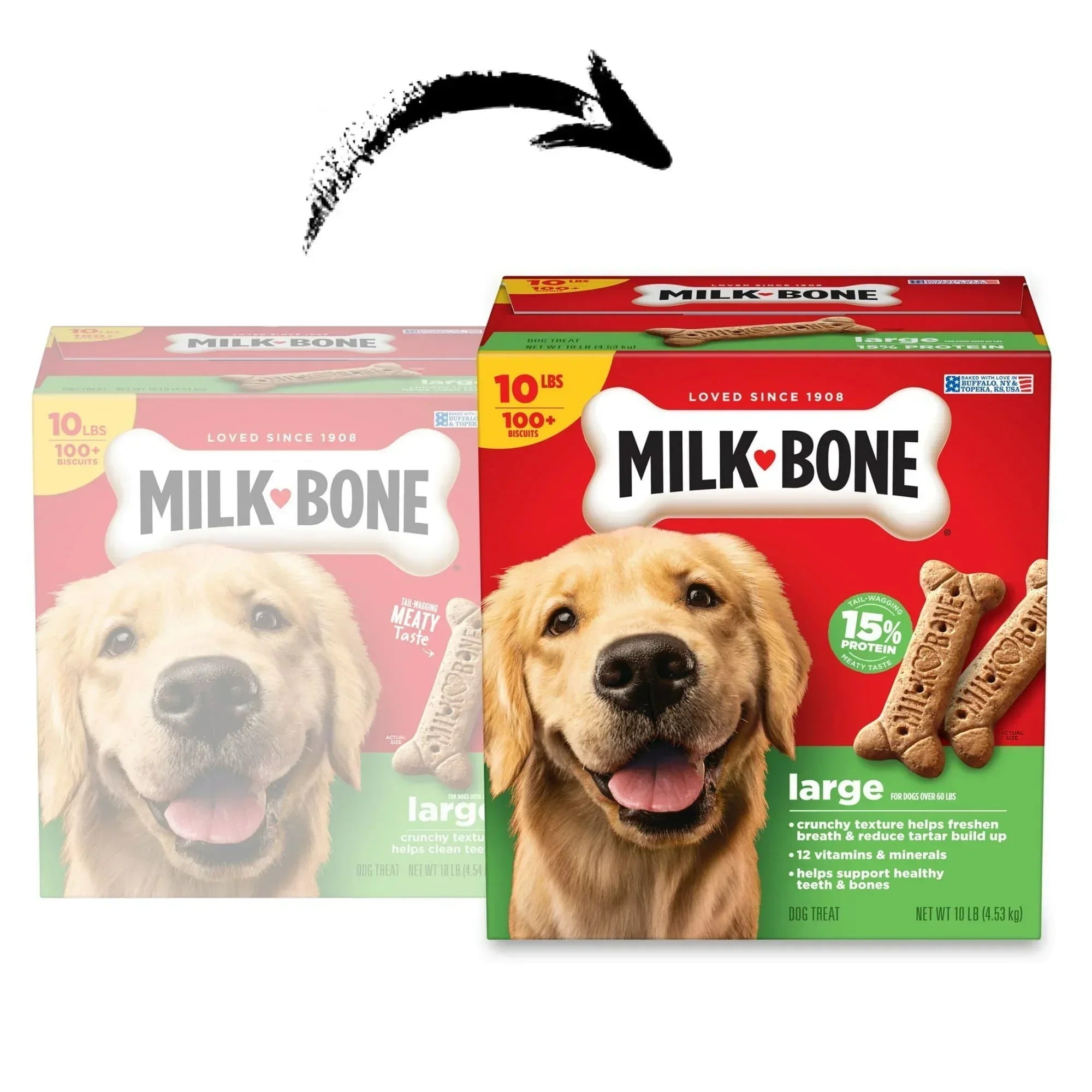 Milk Bone Original Biscuits, Large Dog Treats