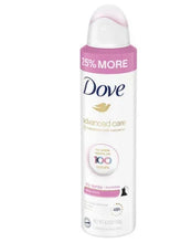 Dove Clear Finish antiperspirant spray can, white with pink cap and label