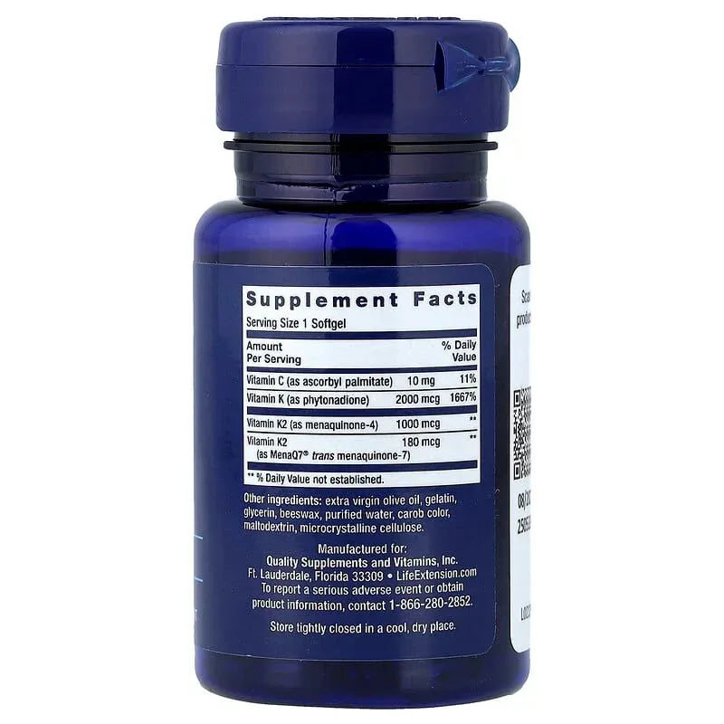 Life Extension, Super K, 90 Softgels