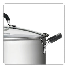 Tramontina Stainless Steel 12 Quart Covered Stock Pot
