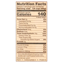 Great Value pitted Deglet Noor dates nutrition facts panel