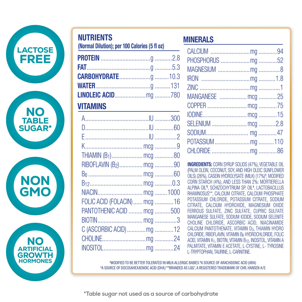 Nutramigen with Probiotic LGG Hypoallergenic Powder Baby Formula, 12.6 oz Can - USA MEGA SHOP