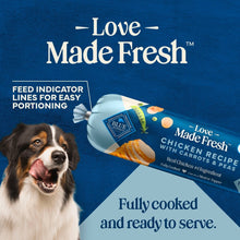 Blue Buffalo Love Made Fresh chicken recipe dog food roll, refrigerated, 1 lb
