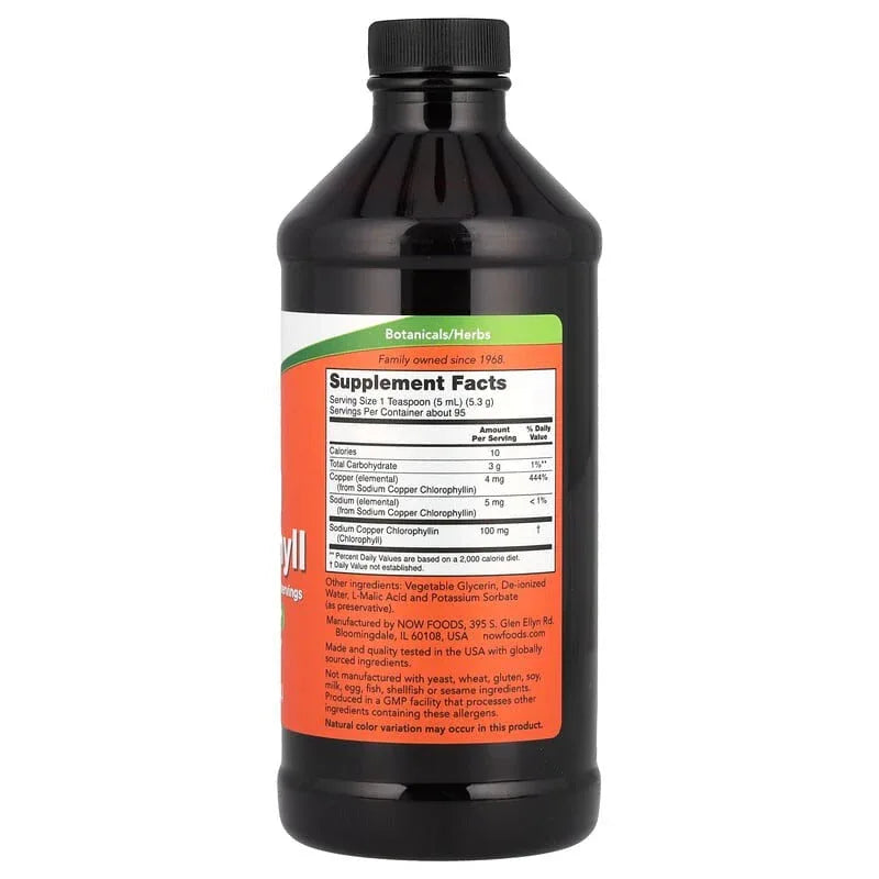 NOW Foods, Liquid Chlorophyll - USA MEGA SHOP