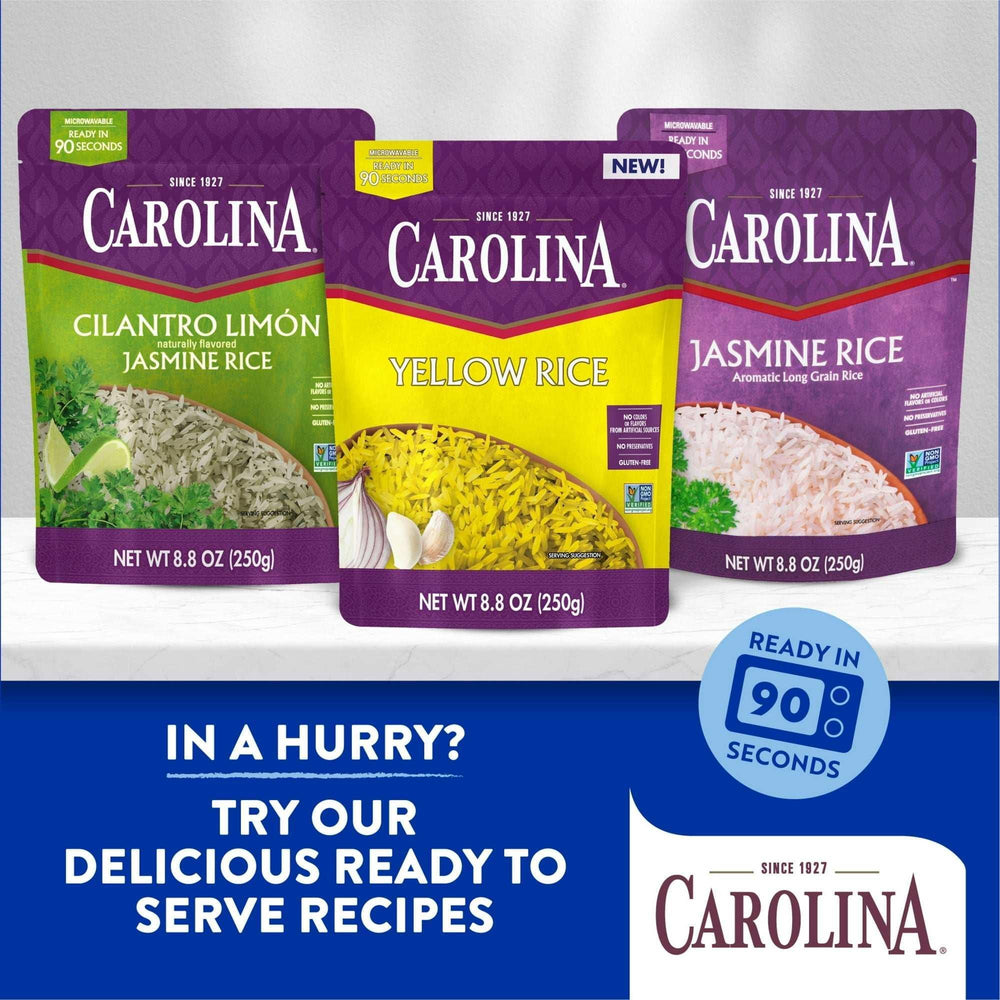 Carolina Basmati Naturally Fragrant White Rice, Long Grain, 5 lb Bag - USA MEGA SHOP