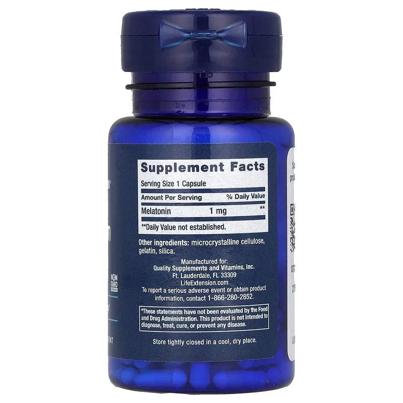 Life Extension, Melatonin, 60 Capsules