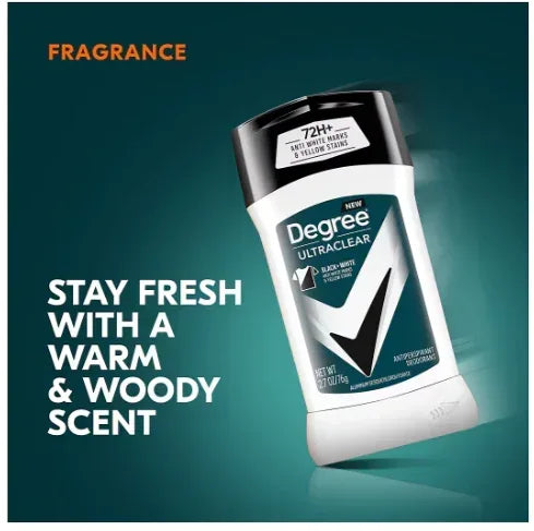 Degree Men UltraClear Antiperspirant Deodorant, 4 pk.