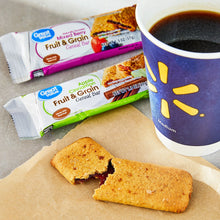 Assorted Fruit & Grain cereal bars with mug