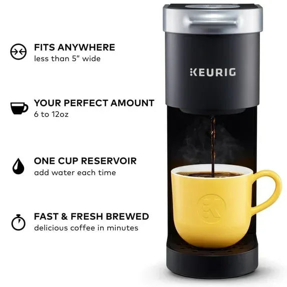 Keurig K-Mini Single Serve K-Cup Pod Coffee Maker, Black