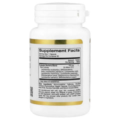 California Gold Nutrition, Probiotics with Lactobacillus acidophilus, Bifidobacterium lactis, Lactobacillus plantarum, and Lactobacillus casei, 10 Strain Blend, 25 Billion CFU