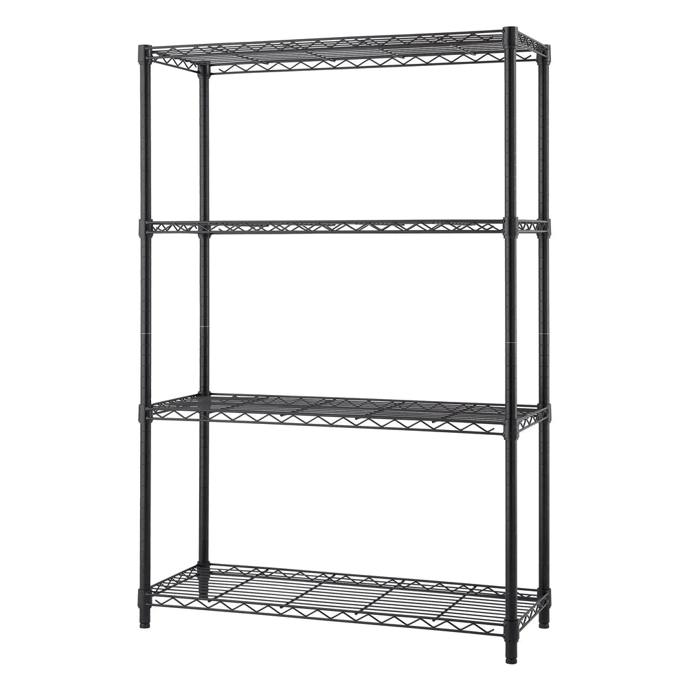 TRINITY 4-tier Wire Shelving Rack 36" x 14" x 54 - USA MEGA SHOP
