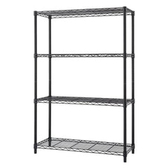 TRINITY 4-tier Wire Shelving Rack 36" x 14" x 54 - USA MEGA SHOP