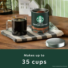 Starbucks premium instant coffee can with cup and lid, medium roast